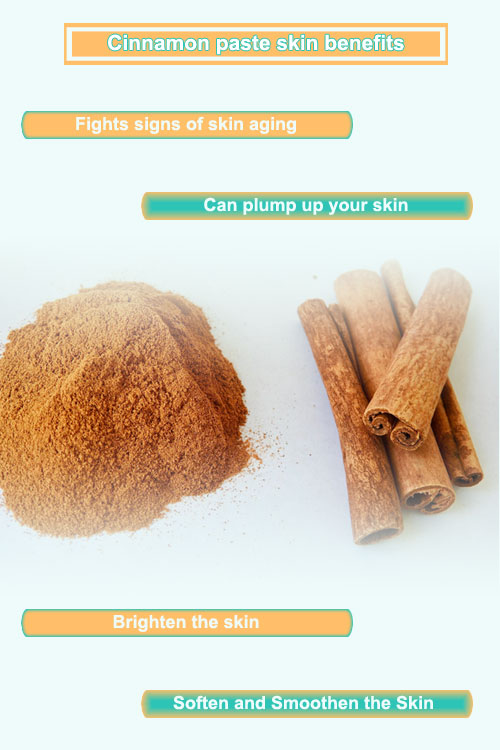 cinnamon paste skin benefits